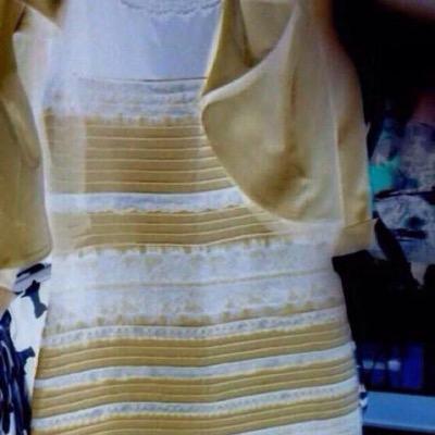 the white gold dress