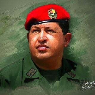 Soldados venezolanos y Chavistas