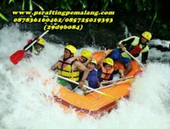 Wisata Arung Jeram Pemalang. Alamat: Jl. Raya Desa Lodaya-Kalimas Kec.Randudongkal Kab.Pemalang HP. 087836160462 BBM 29D9B084
