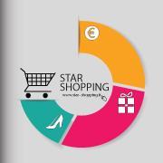 Star-shopping è uno store fisico e online per la vendita diretta di oggettistica per la casa, il giardino,la cosmesi, l'abbigliamento, la cartoleria, accessori.