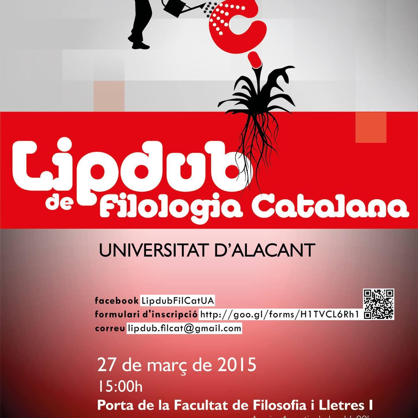 Participa en el LIPDUB del Grau de Filologia Catalana de la Universitat d'Alacant.