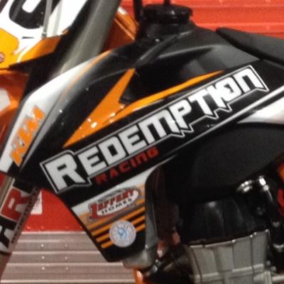 RedemptionMX's profile picture. Professional motocross racing team out of Canada. Fighting for wins & sharing Good Word of Jesus Christ through relationships & sport of MX. #RedemptionRacing