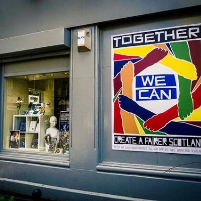 Wee corner shop masquerading as radical political gallery/bookshop promoting local artists and writers with something worthwhile to say.