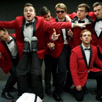 Men's A Cappella from UCM!  Members: Matt Cook, Caleb James, Garrett Streit, Aaron Larson, Grant Fischer, Forrest Hage, Cody Archer,  and Mathew Martinez.