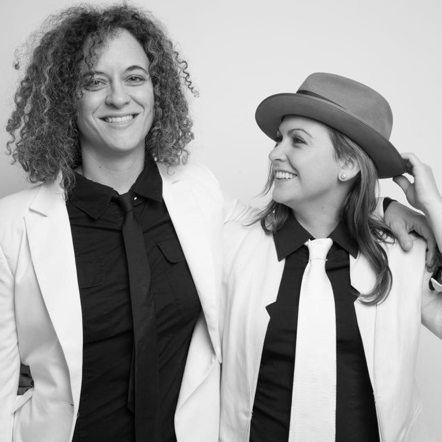Babies in Black is a unique throw-back duo, performing 50s/60s pop, like a female Everly Brothers. Rachel Roberts on guitar, Beth Hiser on upright bass.