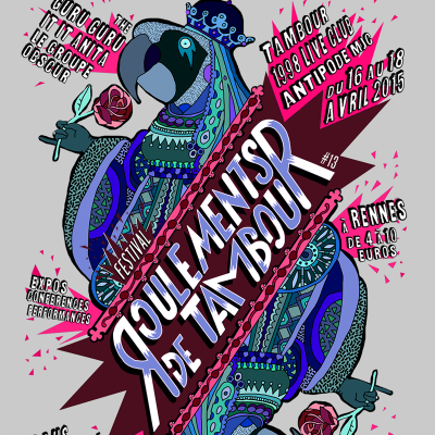 2015, le festival rennais débarque pour sa 13ème édition !
Intérêts : Rock, Post-punk, New-wave, Noise, Electro, Free, etc. #RDT2015