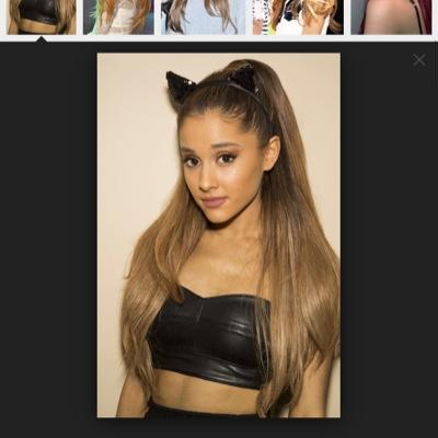 hi peeps 11 and looking for friends and love ariana grande plus loom bands this the is the real Ariana grade account so 
pls follow