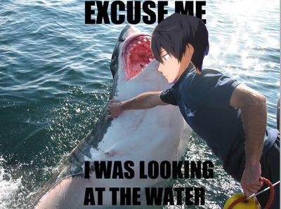 Water makes me wet