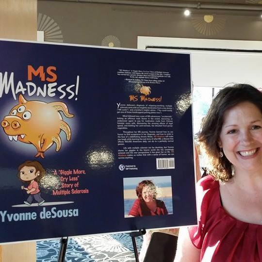 Giggles are good for you!  Writer uses humor to beat up on chronic illness!  #msmadness