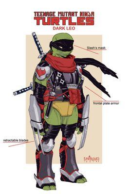 My name is Leonardo I have betrayed my brothers and went on the Foot Clan side and it almost feels right doing it to