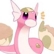 “...?” A farely confused young Dratini. Rose was born in the johto region, and tends to hate being attacked. [Lv. 1|Shiny][Trainer: @CutePinkGuy][#ShinySquad]