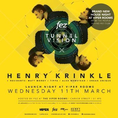 KillaDiskoViper's profile picture. BRAND NEW HOUSE NIGHT LAUNCHING MARCH 11th!! FOLLOW US @TunnelVisClub