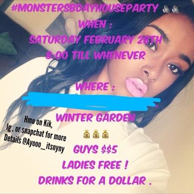 | IG : Ayooo_itsnyny | IL, WI , MN , Fl | 2-23 | blah blah | Twifey LuvrrGurl