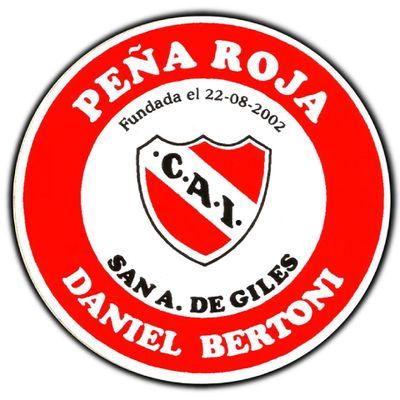 Peña Roja Daniel Bertoni - Fundada el 22/08/2002 San Andrés de Giles, Buenos Aires, Argentina