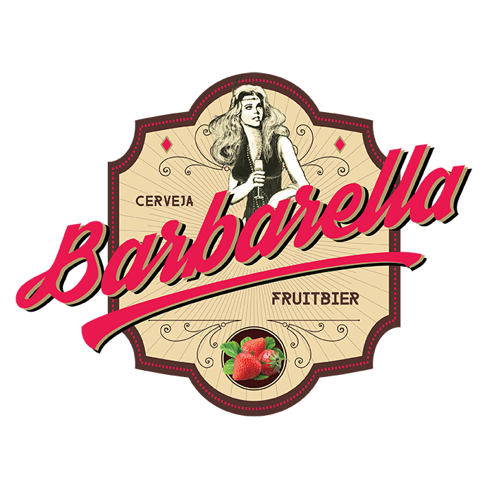 A Barbarella é uma cerveja especial fruitbier que traz para o mercado brasileiro o estilo de cerveja belga com o sabor e aroma da fruta.