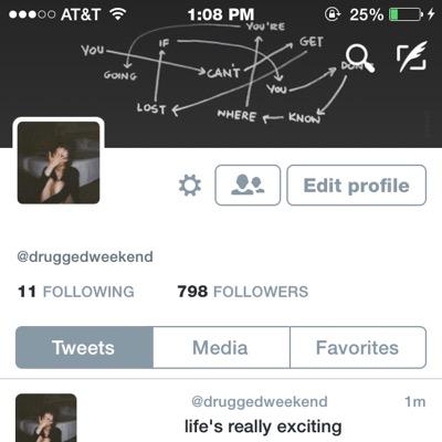 follow @druggedweekend for some true shit