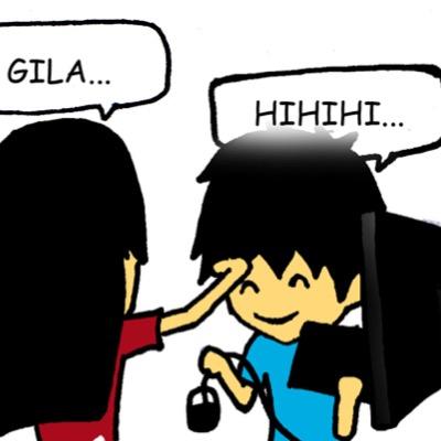 imajinasick_'s profile picture. Lebih baik negatif thinking daripada positif hamil. hihihi