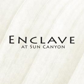 Enclave at SunCanyon is a community of 33 luxury townhomes and four custom homes that have been architecturally designed to blend with their natural surrounding