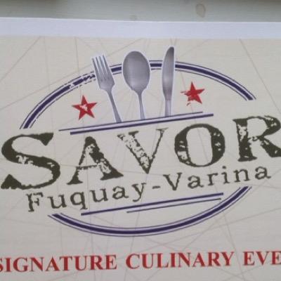 Join us for Savor Fuquay-Varina 2016 Saturday November 12 in downtown Fuquay-Varina.  Our signature culinary event is in it's 4th year. Don't miss it!