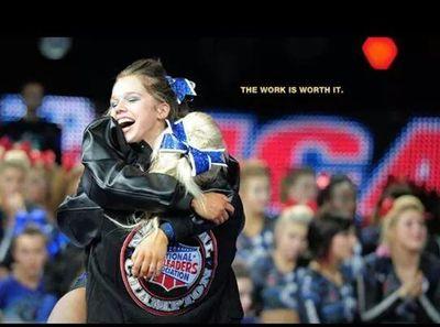 Always cheer fierce! ✌ legit ✌ quit!