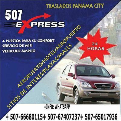 Traslados en Panamá. Aeropto, hoteles Malls, Sitios Históricos. Tarifas económicas. 24 HRS +info al +507-67407237 whatsapp: +584120695279 +5076680115