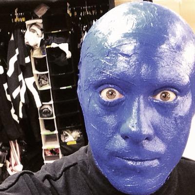 Eater of food. Blue Man. Part time cowboy Music and general prancing around on stage!
