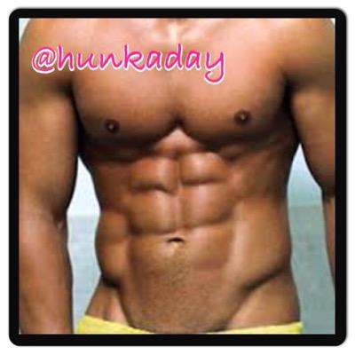 one hunk one day ... in the news .. in the streets .. magazines .. films .. shops .. guranteed to make your day better ! follow for follow !