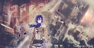 Hello....I'm Mikasa Ackerman not that you need to know...... #Single