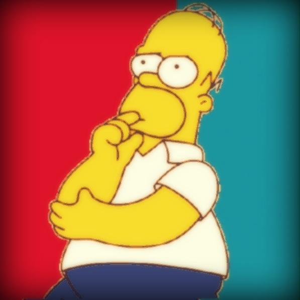 SrYSraJoker's profile picture. Homer J. Simpson, llega más sabio, con más frases y más satírico.
