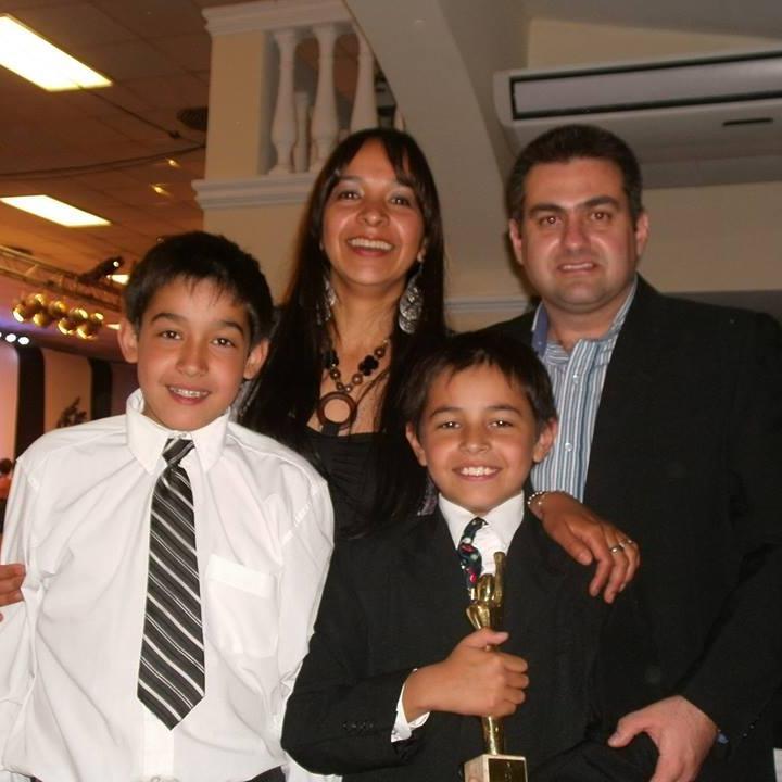 super feliz con mis hijos.  verdinegro a muerte !!!!