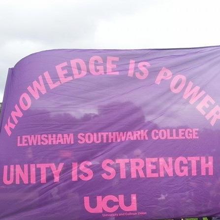 Twitter account for UCU at Lewisham College and Southwark College.

Support our strike fund: https://t.co/eAheVnZjfw