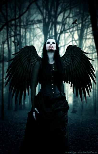 I love goth any thing that's dark is my type of things I love the dark and sleeping and poetry