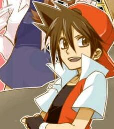 Oh! Hello, I am Red! Y'know? The Fighter? Yeah! That's me! I may not be smart but I make up for it in Pokémon Training!