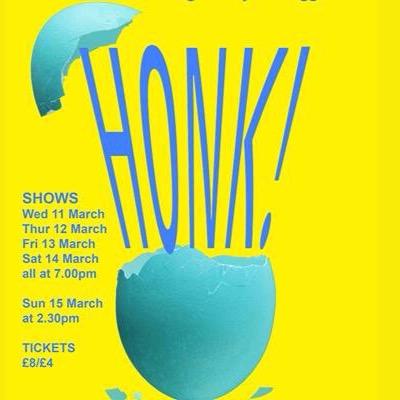 March 2015 production of HONK! by the College of FE's BTEC Performing Arts Students