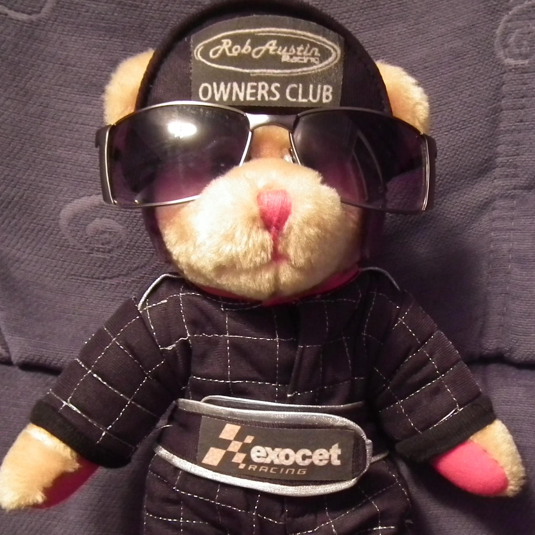 Long suffering companion of @24jonesy & mascot of Rob Austin racing Owners Club. You'll find me in the back window of his car waiting to be called up to drive!