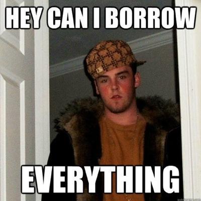 Stealing your food, and trolling your twitter