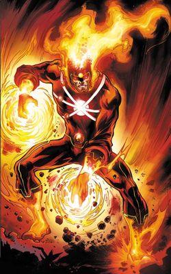 My real name's Ronnie Raymond. I can do ...
expulsion of fire and building nuclear fusion with flares. [ #JL ]