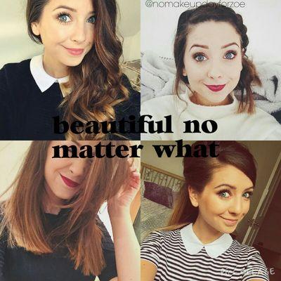 no make up day will be held on the 28th march for zoella, because @thesun has wrote mean things about her and we want to support you zoella, as much as we can