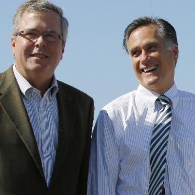 |@MittRomney for President|@JebBush for Vice President| 2016
