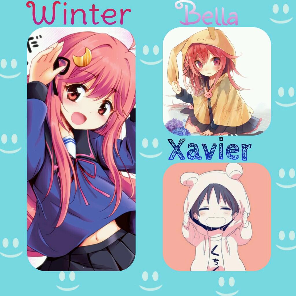 Mommy and Daddy @miss__akane & @Some_Guy15 ~ |Winter:Vampire|Bella:Angel of Death|Xavier: gapa! (baby/9months old|