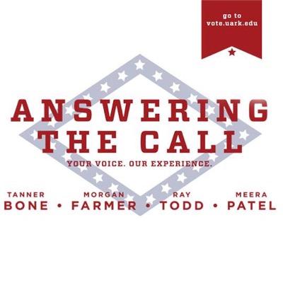 The official page of the Answering The Call ticket for the 2015-2015 ASG Executive election. Vote Bone-Farmer-Todd-Patel!