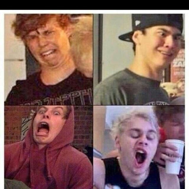 i love 5sos ( Michael Clifford, Luke Hemmings, Ashton Irwin, Calum Hood) , 5 seconds of super hero's. Mike-Ro-Wave, Dr Fluke, Smash, Cal-Pal, one direction, The