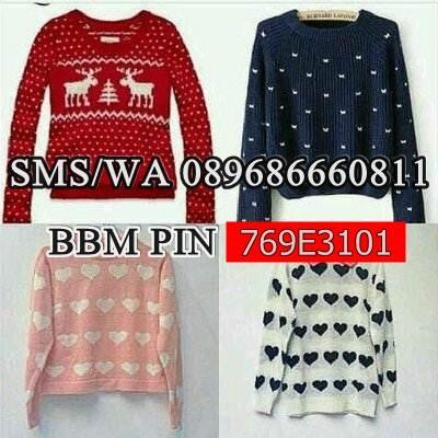 Grosir baju model korea rajut mulai 26.000an termurah tangan pertama #bandung
