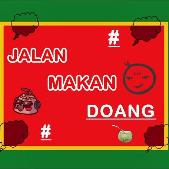 hanya jalan, liat y makan,  nyicip, bayar ( itu juga kalau ga gratis ), #jalanmakandoang