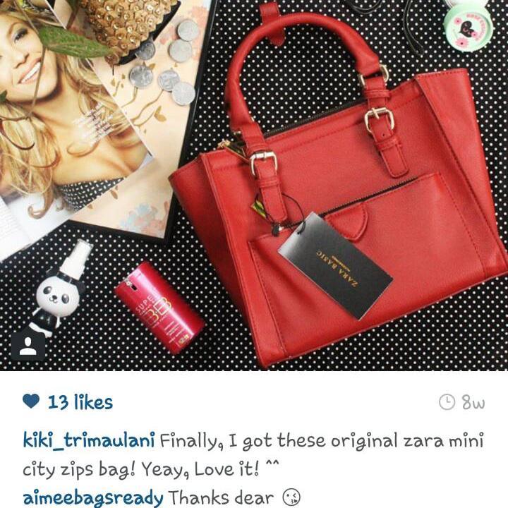 we sell authenthic branded bags (zara,mango,F21,etc.)| WA: 081805074874 | LINE: febbidieyan | IG: @aimeeforbags| FB: Aimeeforbags (fanpage)