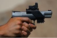 UM3 Optics Tactical Mount System that changes from gun to gun in seconds and always holds zero.
If you enjoy shooting your hand gun and want to improve try UM3