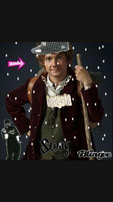 bilbroswagggins's profile picture. Just a hobbit trying to live his life, squad is life #burglar #swag #notyourmountian #dumbdragon #holesweethole