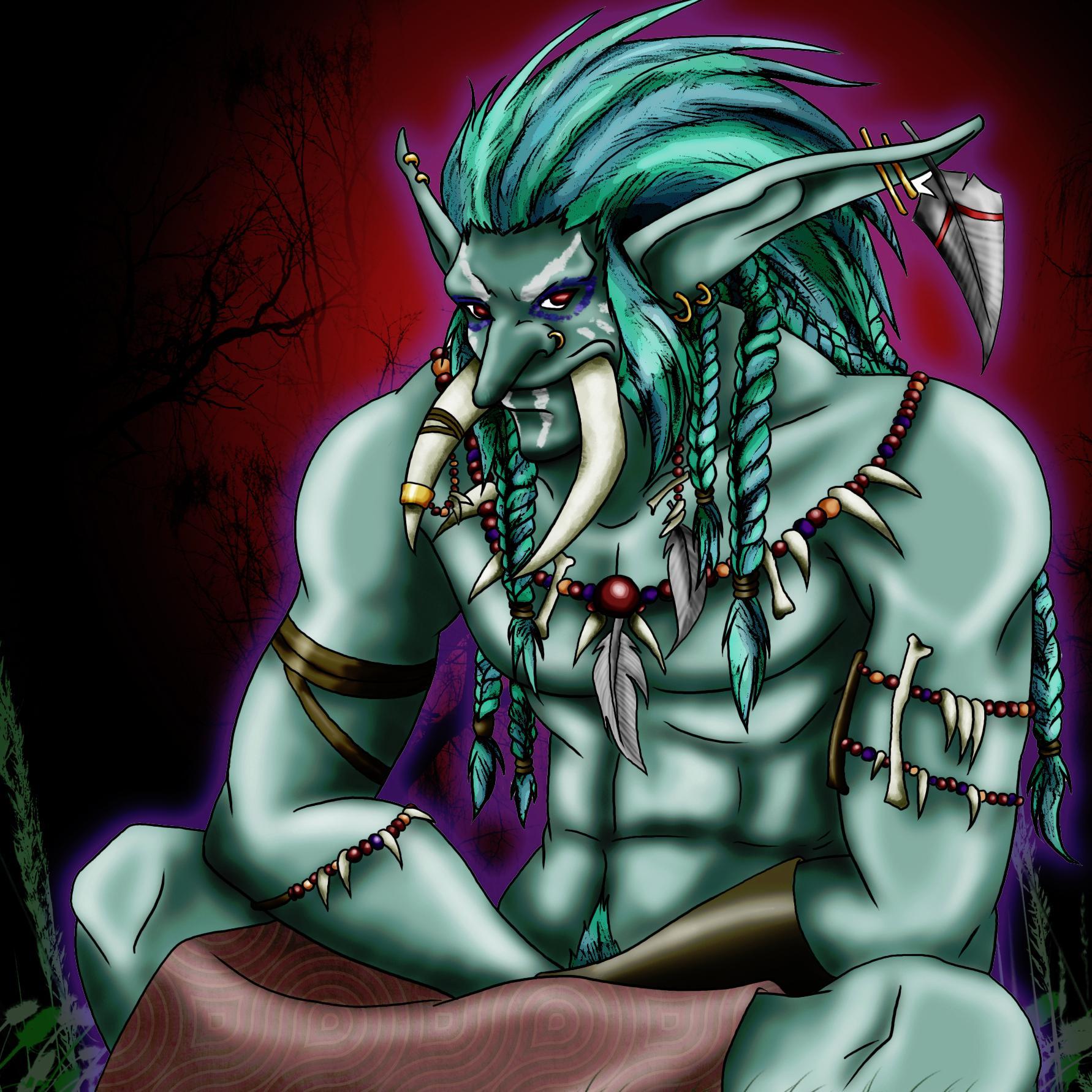 Stab fanatic, Eye Gouger, Headhunter & Scumbag of Bethekk. #Warcraft