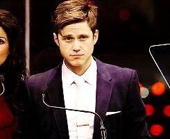u can only date me if ur aaron tveit okay