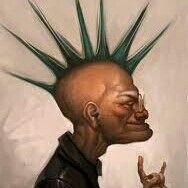 Ageing Punk.